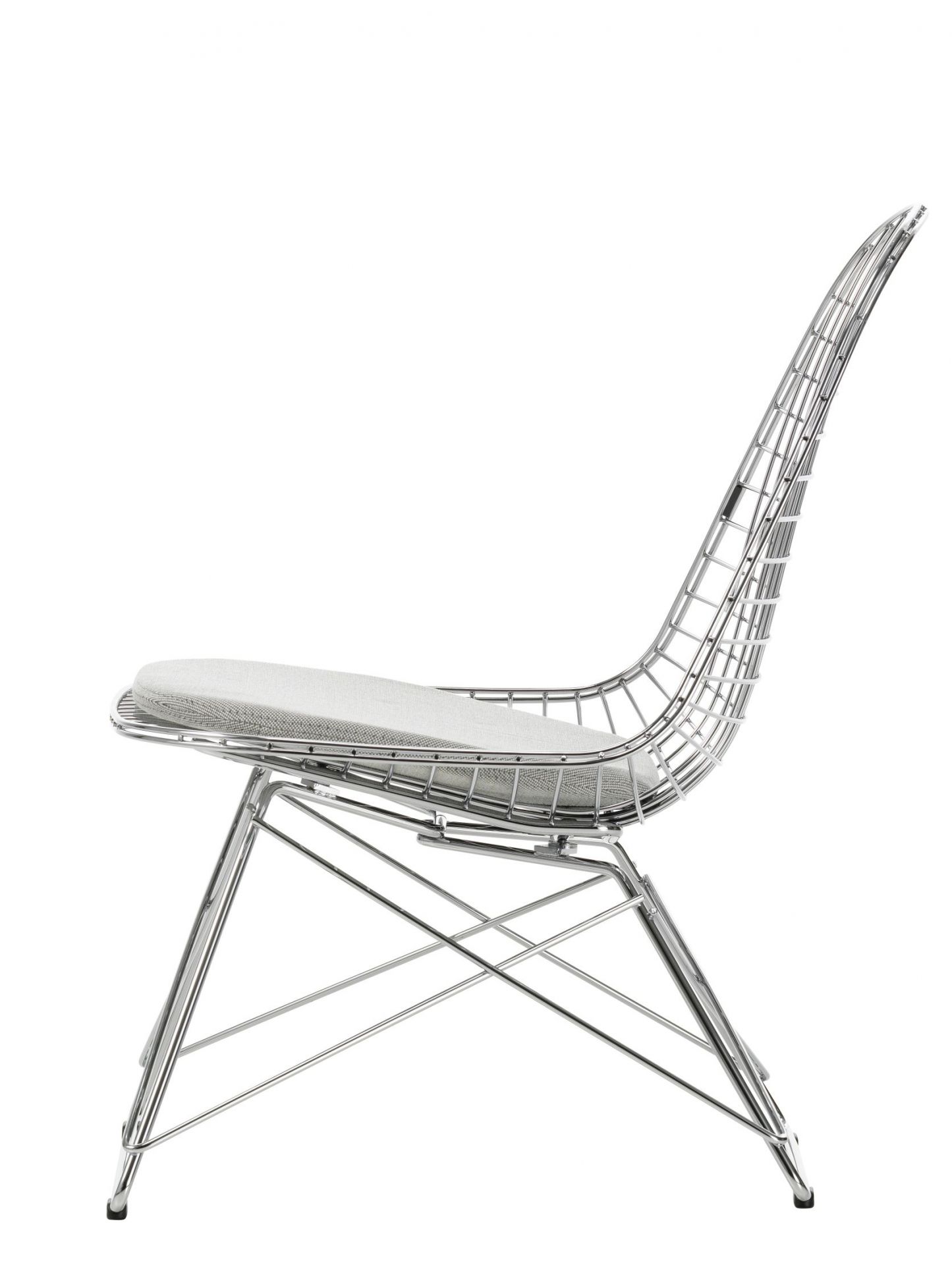 LKR-5 Wire Chair Chair with Seat Cushion Vitra