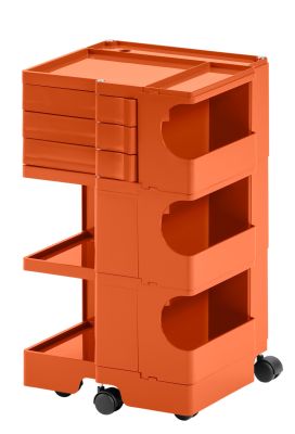 Boby B33 mobile pedestal B-Line Paprika