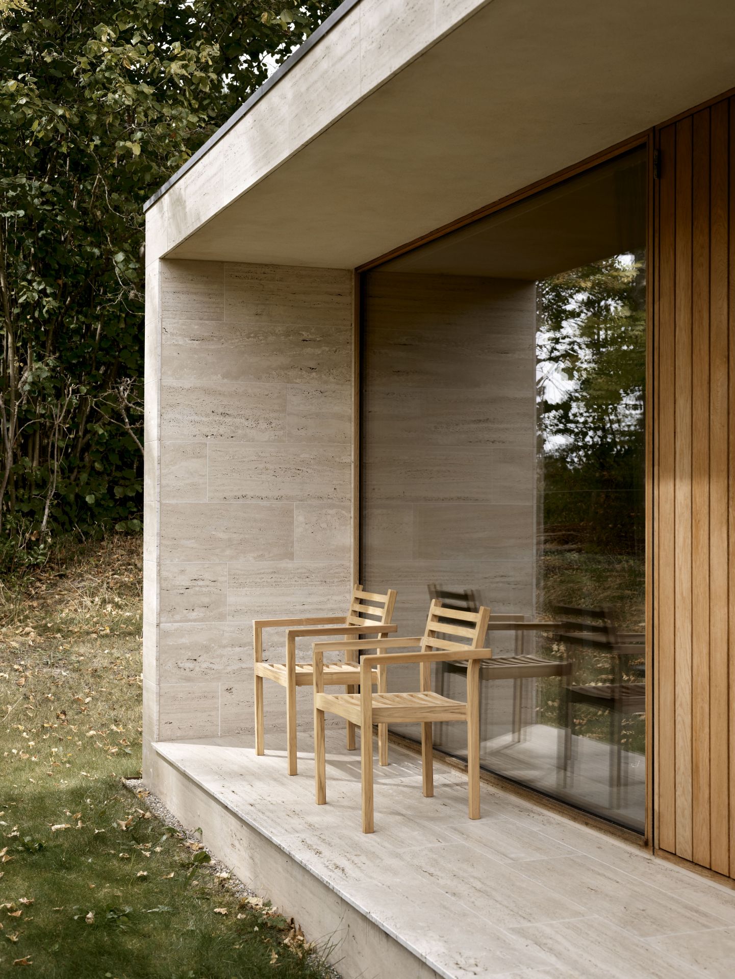 AH502 Armchair Teak Outdoor Carl Hansen & Søn
