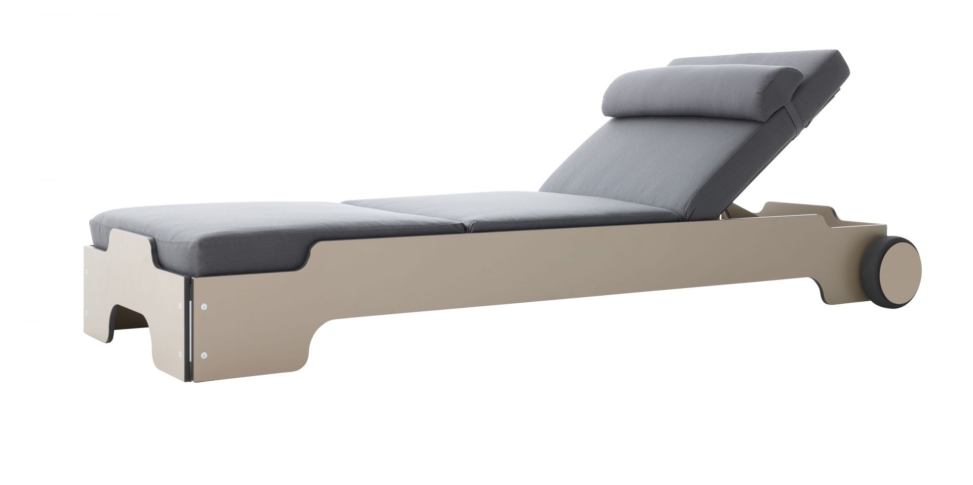 Solara Upholstery for Stacking Lounger Outdoor Müller Möbelwerkstätten