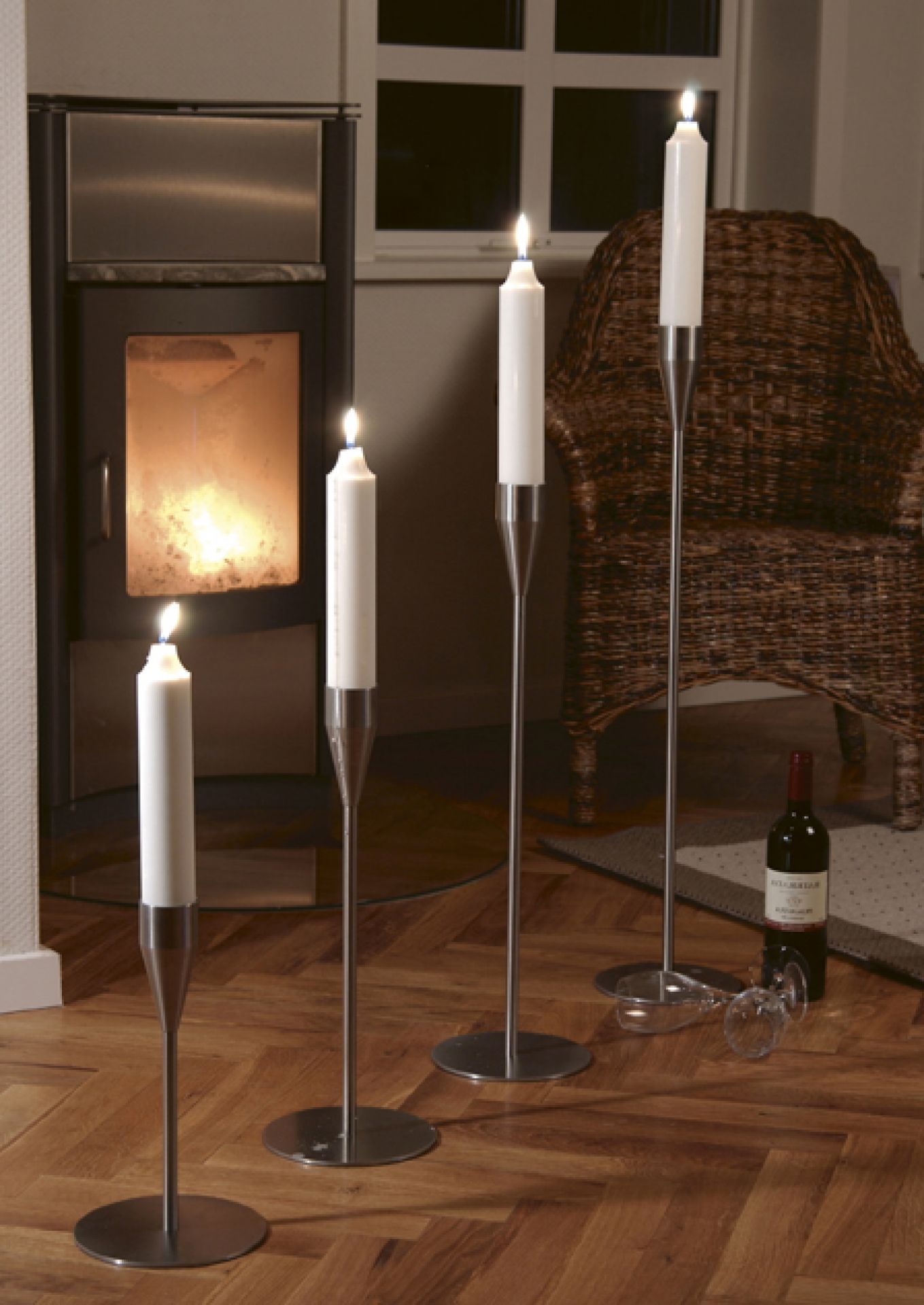 Venus / Jupiter / Saturn candleholder MAXI Piet Hein 