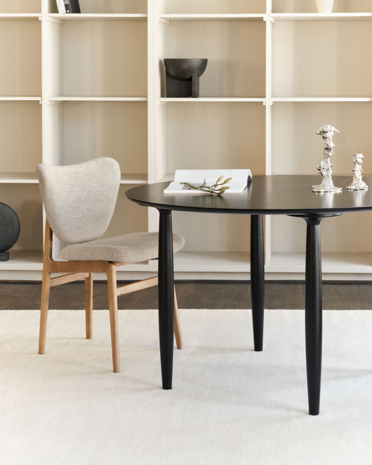 Oku Dining Table Round Oak Norr11