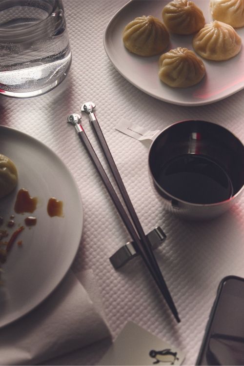 AM44SET1 Anna Stick chopsticks Alessi