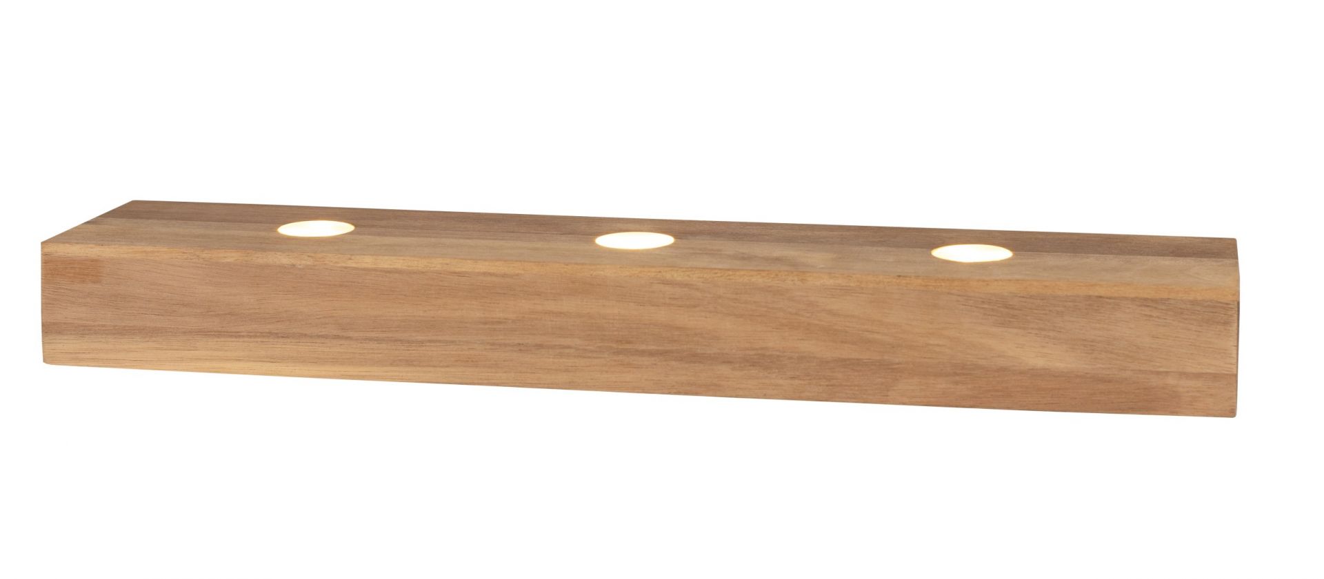 LED light strip / wooden strip 3 pieces for Poesielicht light houses and light cones wheels  