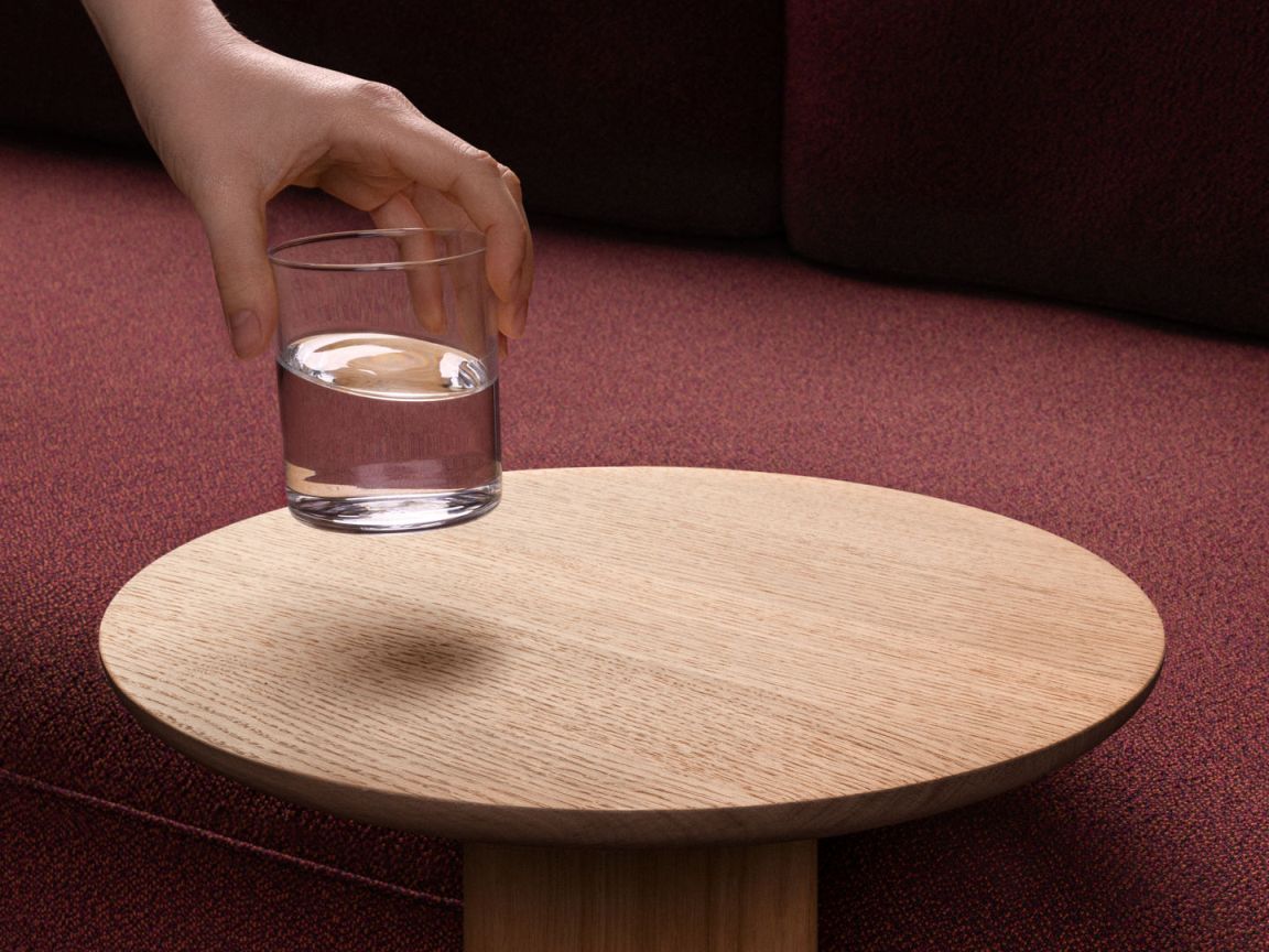 Anagram clip-on table Ø 35 cm round Vitra   