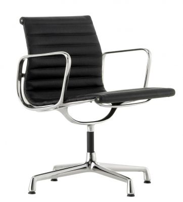 Aluminium Chair Leather [1958] Miniatur Vitra