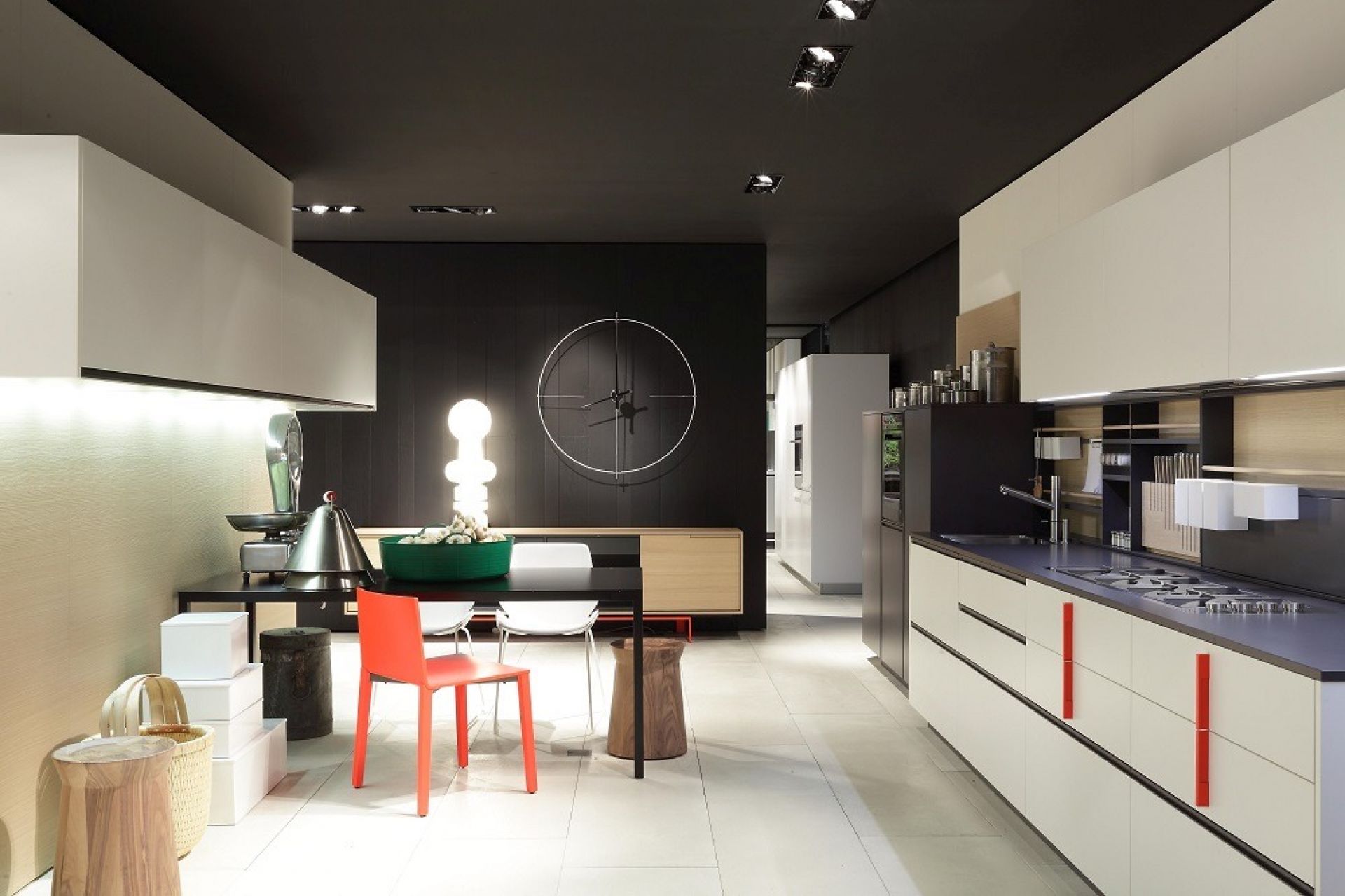 Bilbao N/ L Wall Clock nomon
