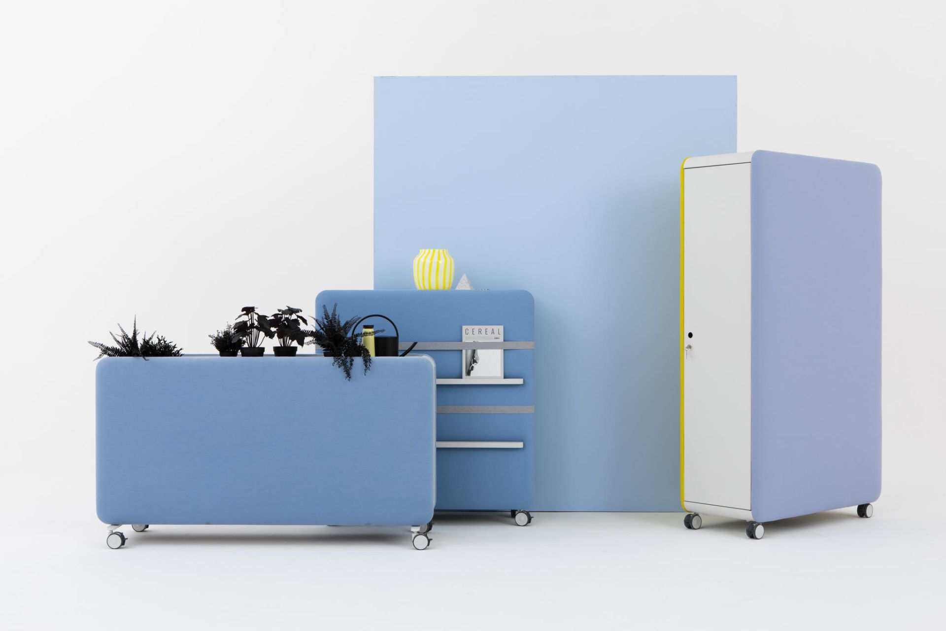Pillow Space acoustic / room divider Cascando