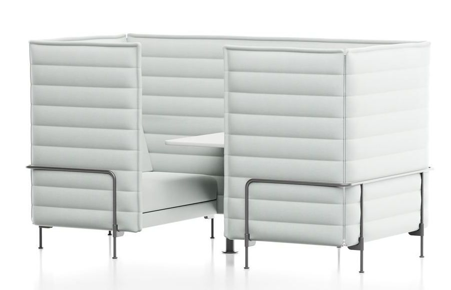 Alcove Cabin Love Seat Highback Sofa Vitra
