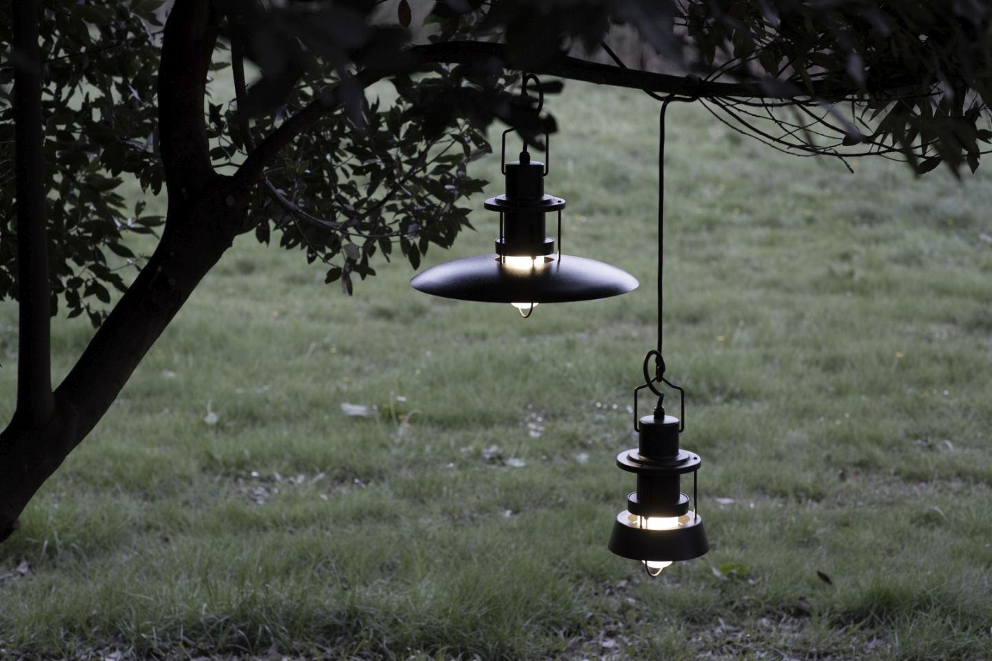 Polo Outdoor Suspension lamp Ø21cm Anthracite Martinelli Luce
