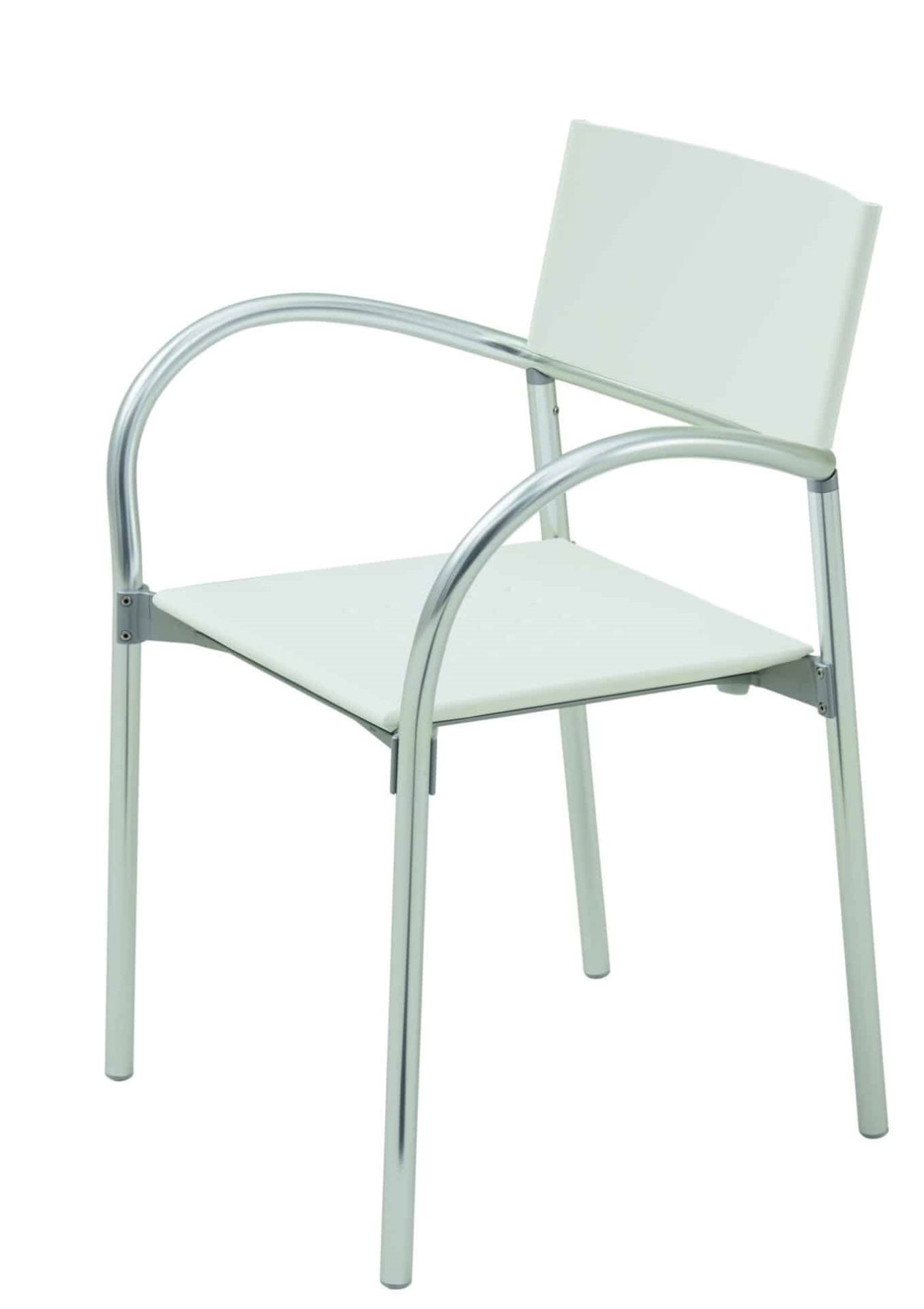 Breeze Chair Segis White Aluminium matt