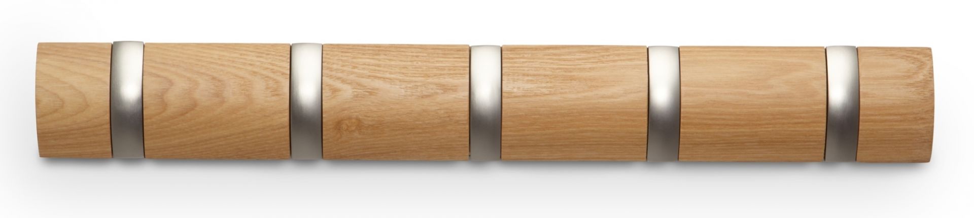 Flip Hook 5er Coat Rack Wood Colours Umbra SINGLE PIECES
