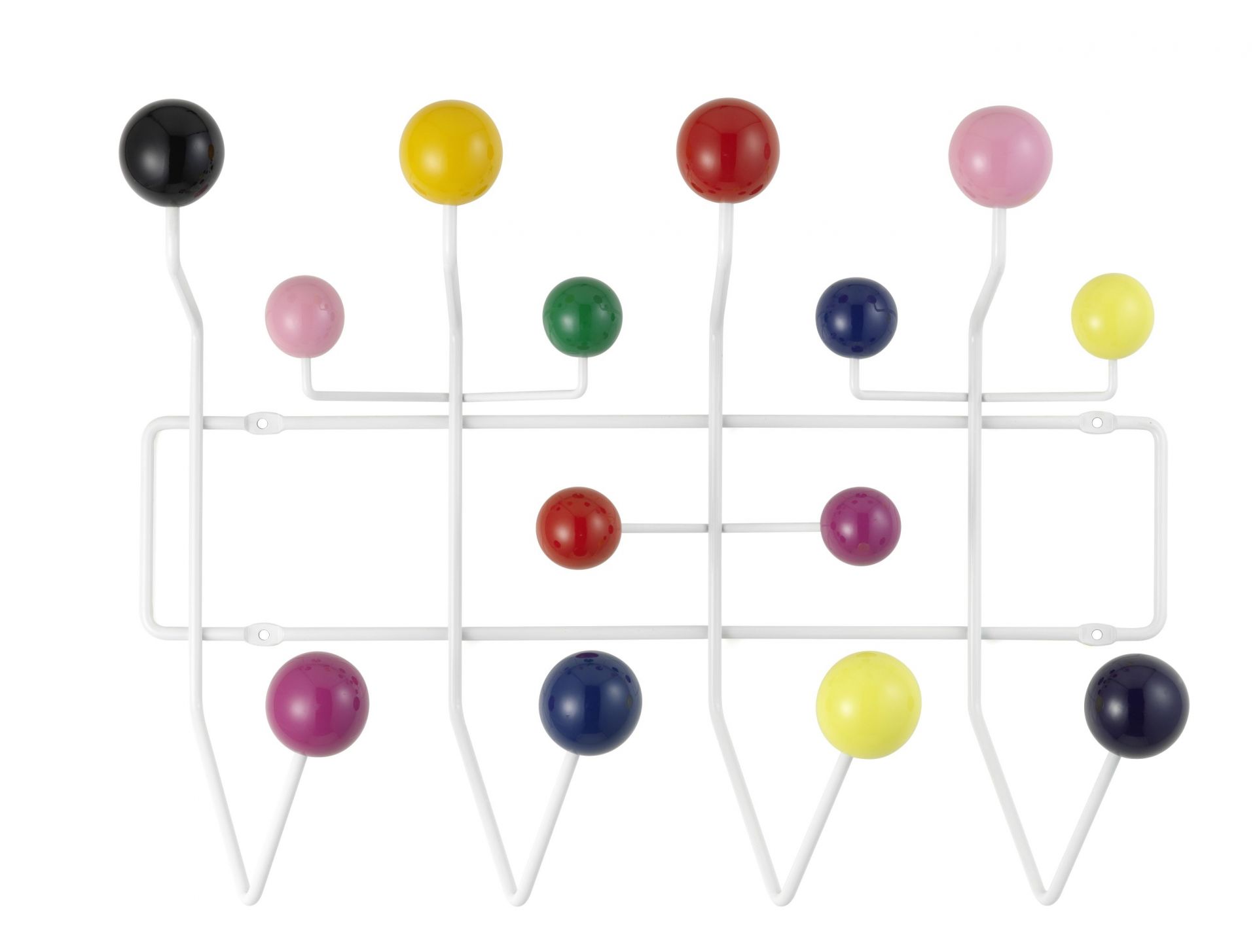 Eames Hang it all coat rack multicoloured Vitra SINGLE PIECES