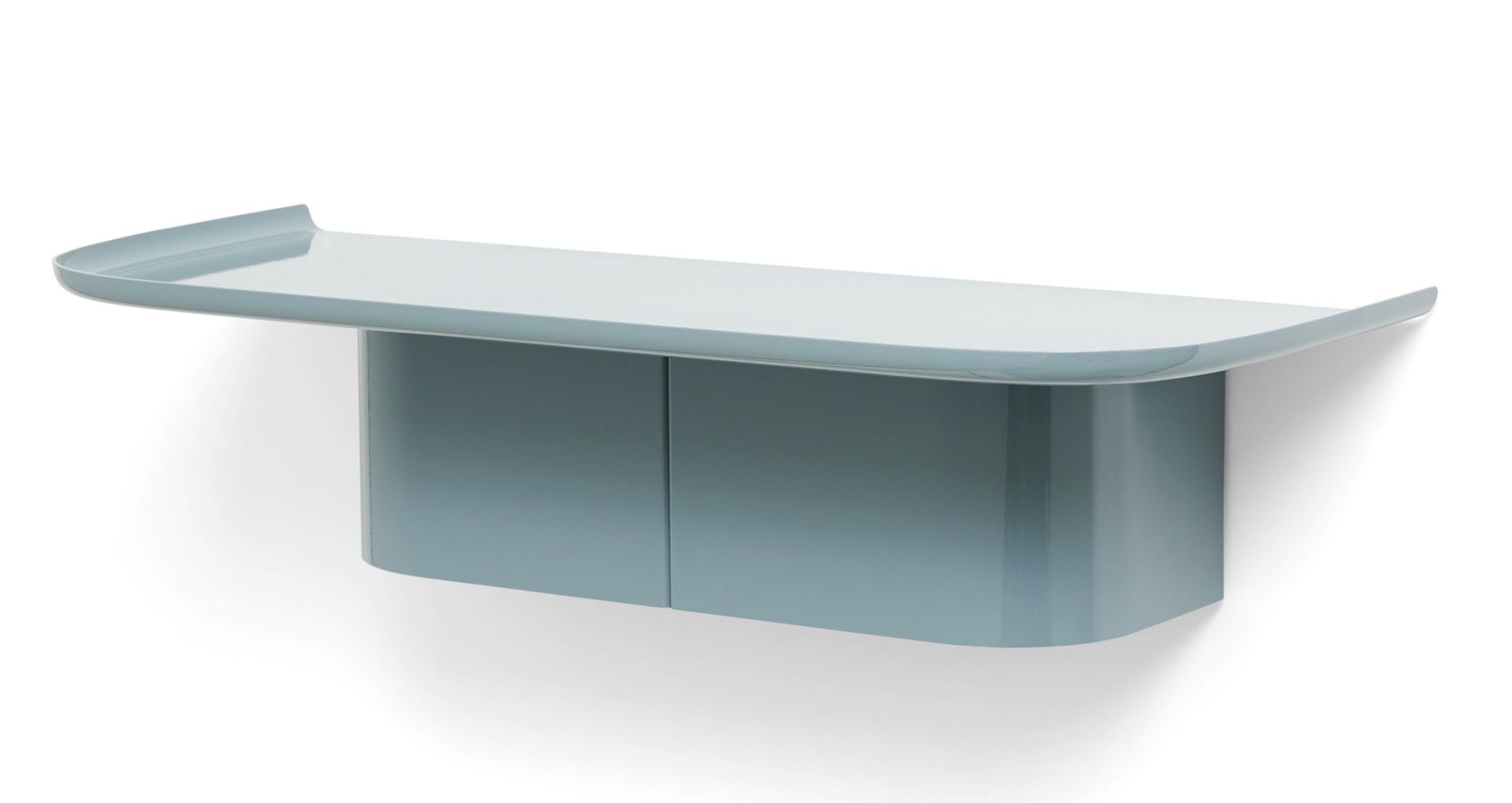 Korpus Shelf Small 4 hooks Wall shelf Hay