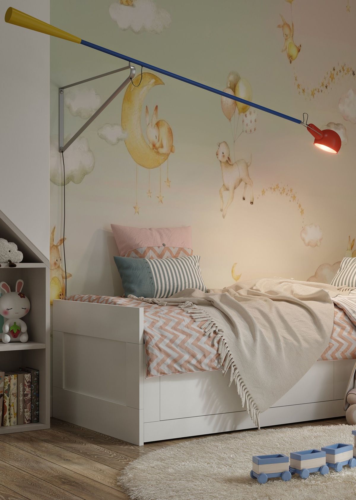 265 Small adjustable wall light Flos