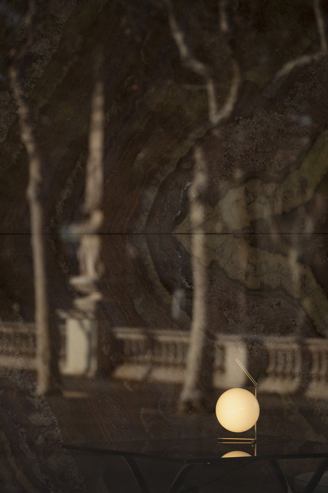 IC T1 Low table lamp 24K Gold LIMITED EDITION Flos