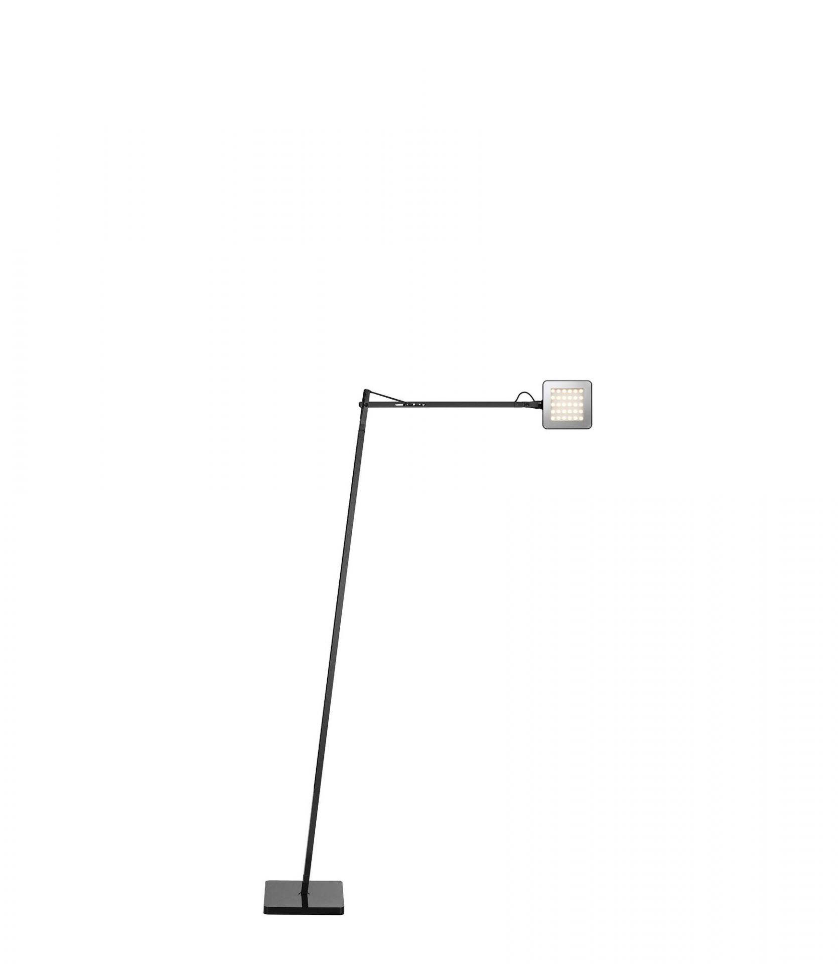 Kelvin LED F Floor Lamp Flos black