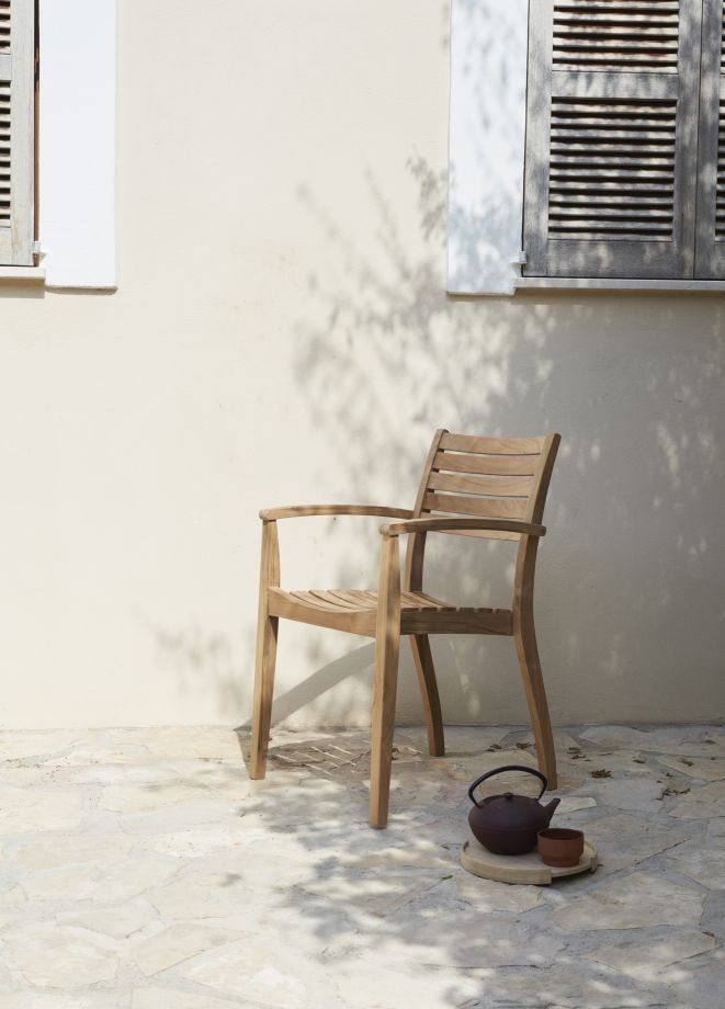 Ballare Chair Outdoor Skagerak by Fritz Hansen