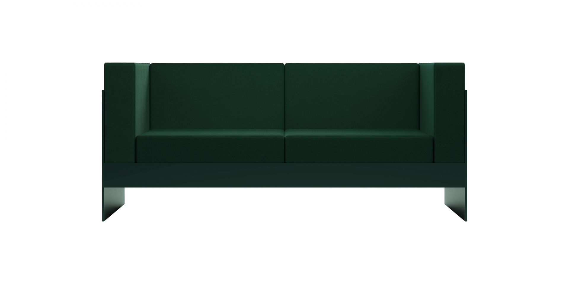 Standard Sofa 170x81x74 cm dark green New Tendency