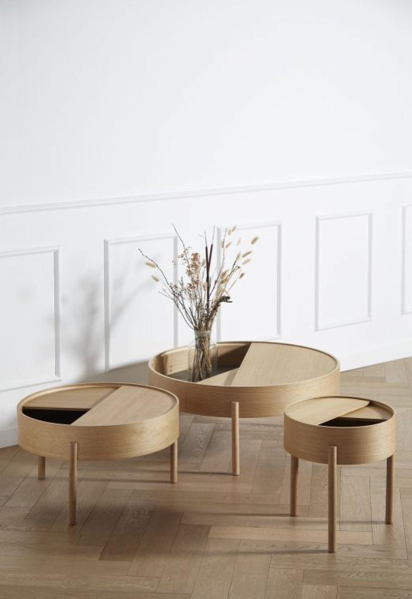 Arc Coffee table Oak oiled Woud