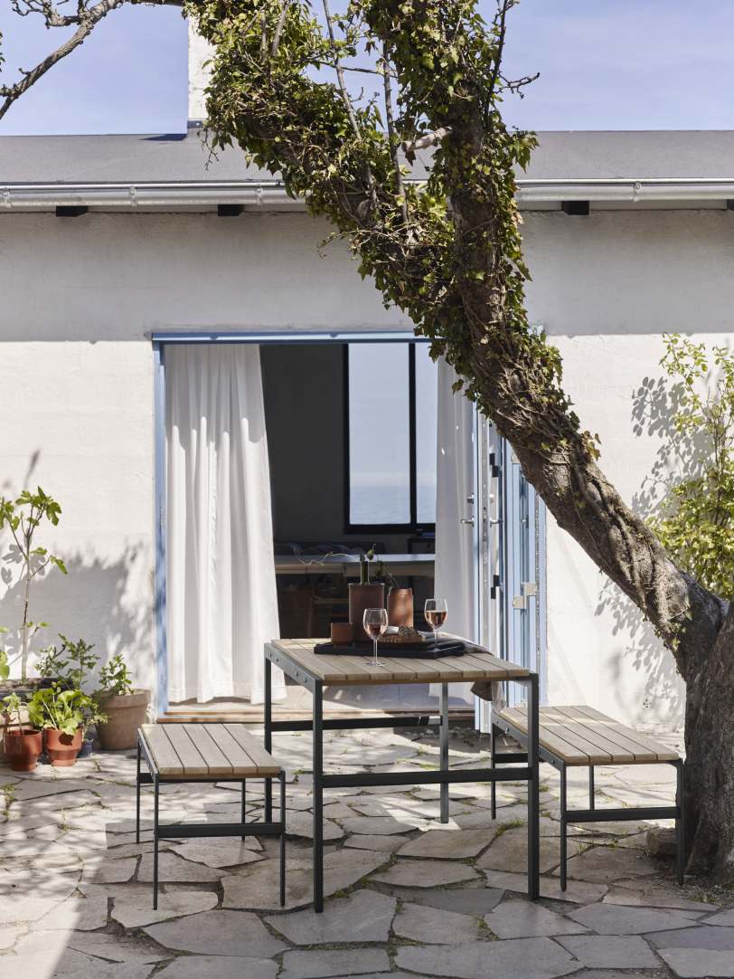Reform Bench Bench Outdoor Skagerak by Fritz Hansen 