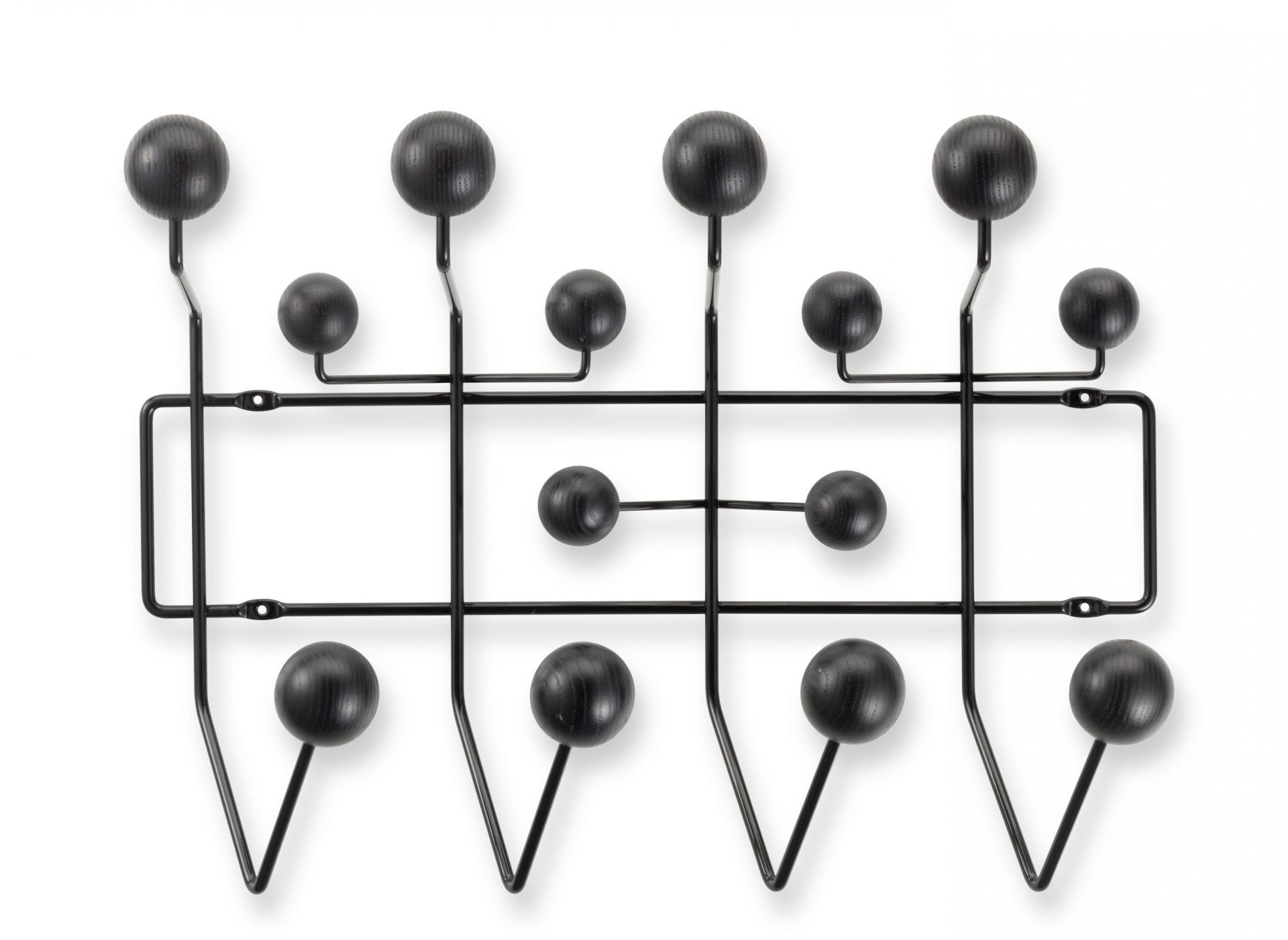 Eames Hang it all wardrobe black ash Vitra