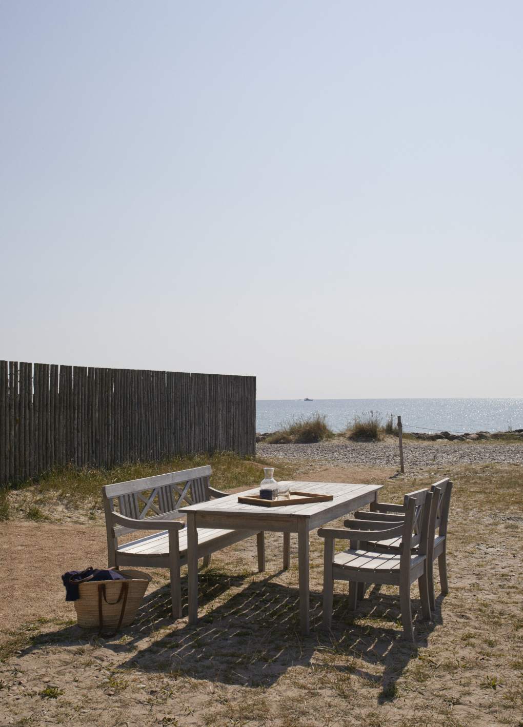 Drachmann Table Outdoor dining table Skagerak by Fritz Hansen 