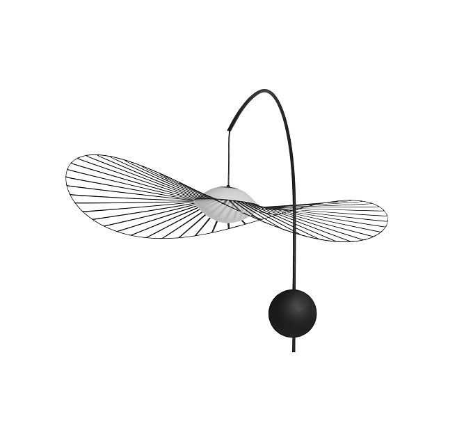 Vertigo Nova Wall Lamp Petite Friture Black/White
