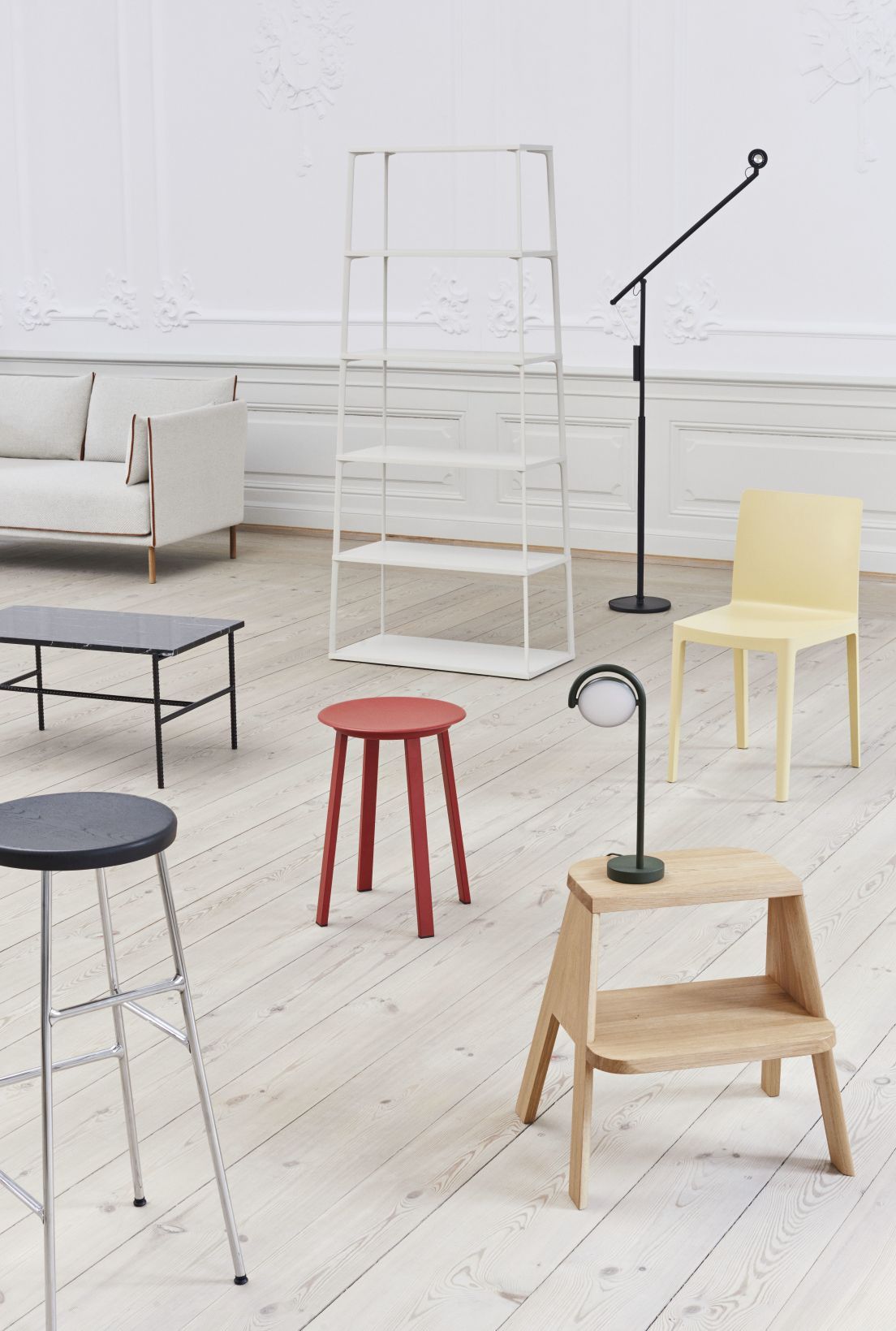 Cornet Bar Stool Low Bar Stool H 65 cm Hay
