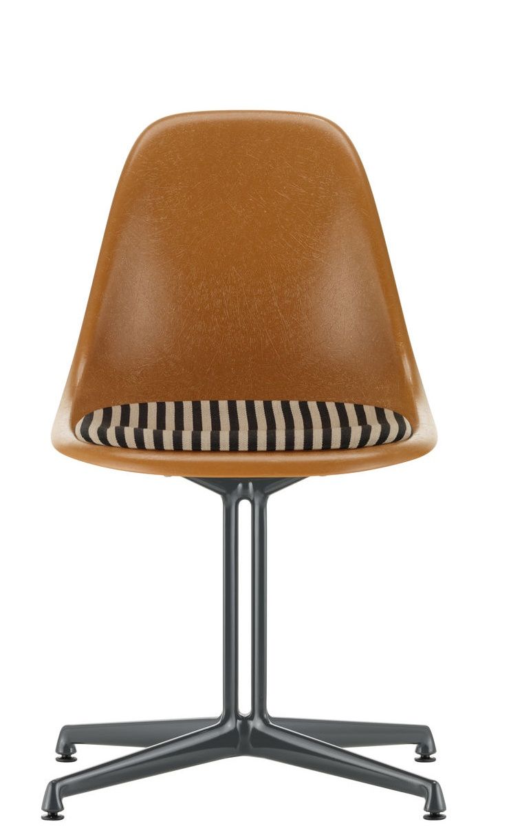 Eames Fibreglass Side Chair La Fonda Ochre Dark Vitra LIMITED EDITION