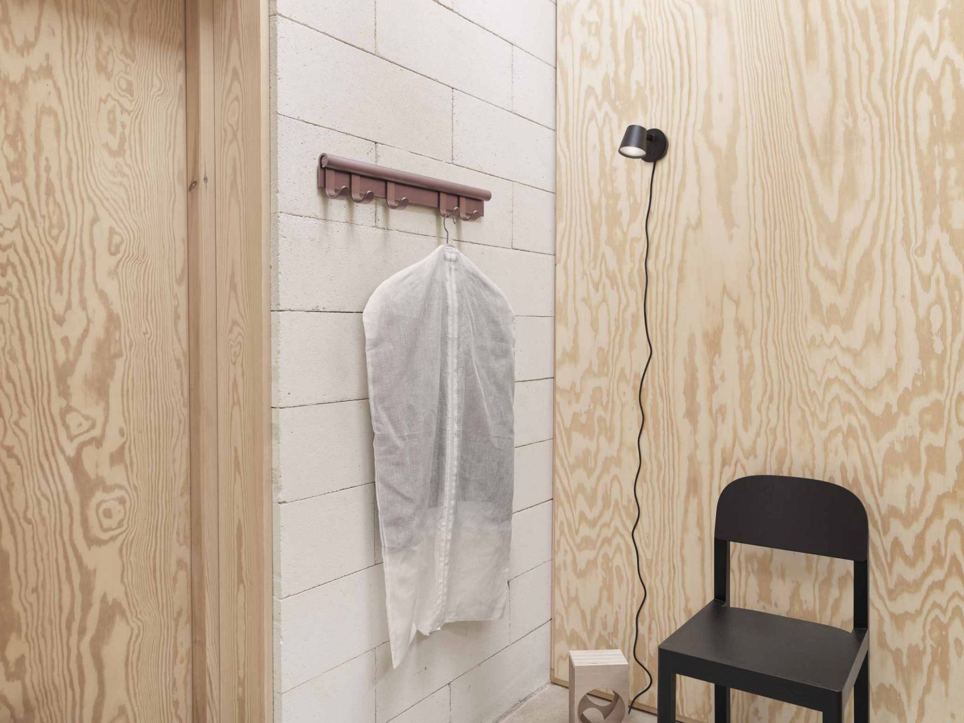 Coil Coat Rack Wall coat rack Muuto 