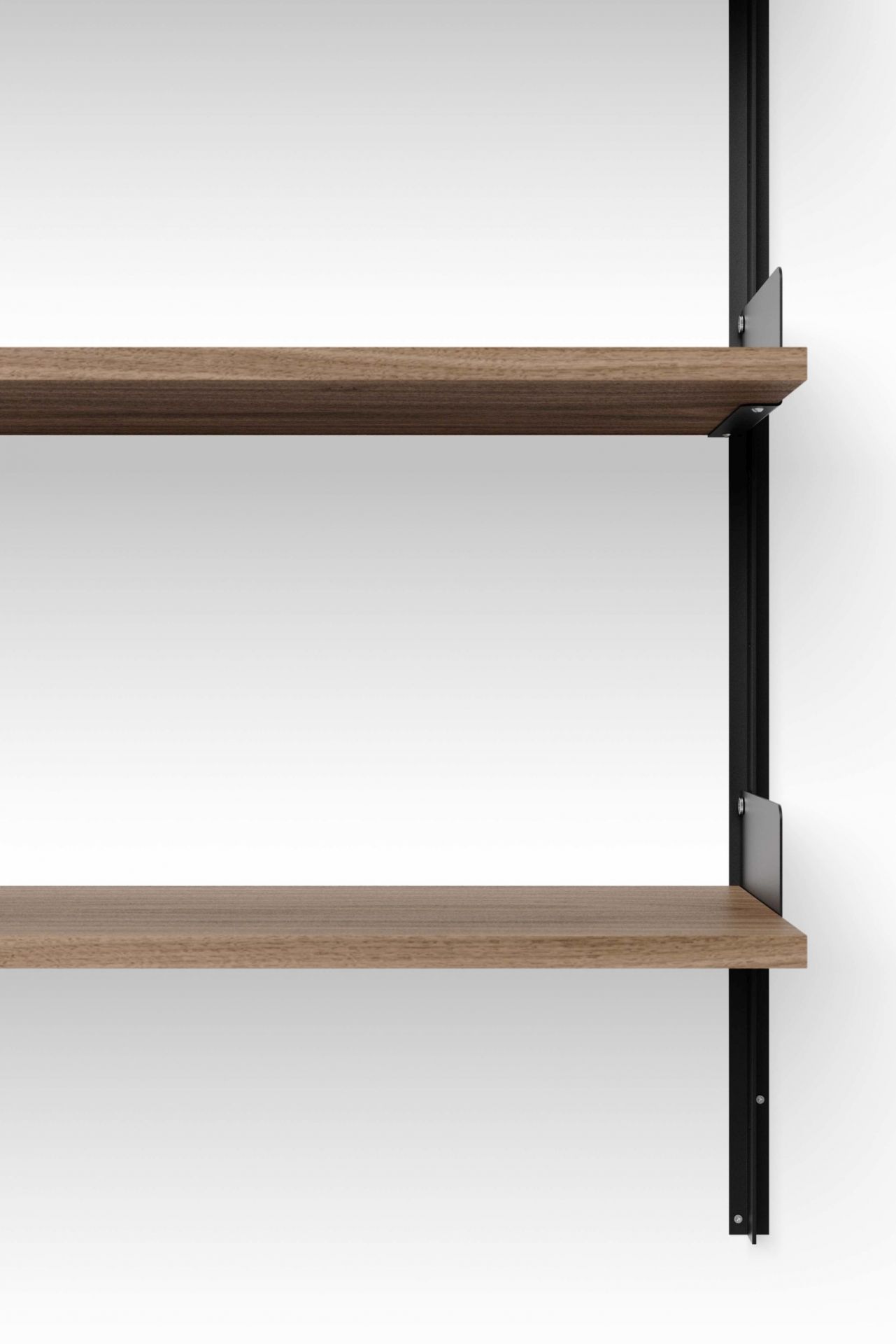 Library 1900 Wall Shelf Walnut New Works