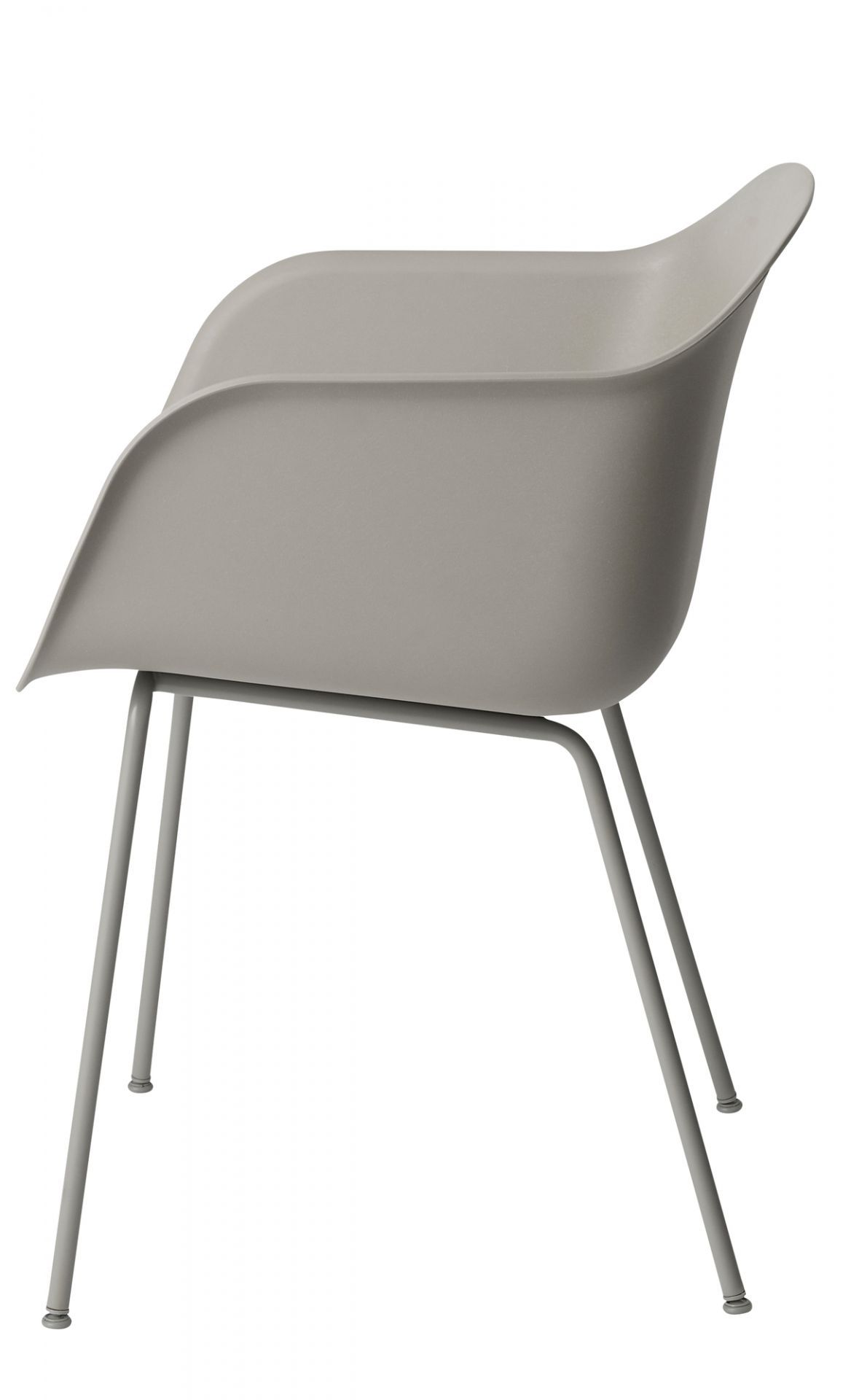 Fiber Armchair Tube Base Chair Muuto