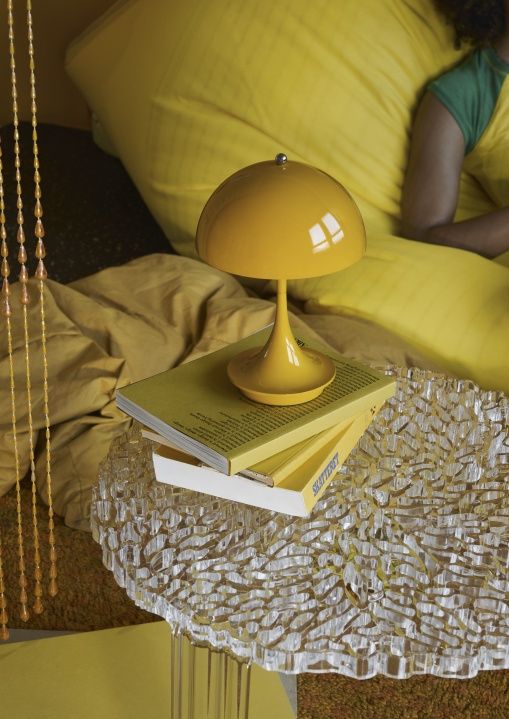 Panthella 160 Portable V3 rechargeable LED table lamp Indoor/Outdoor Louis Poulsen 