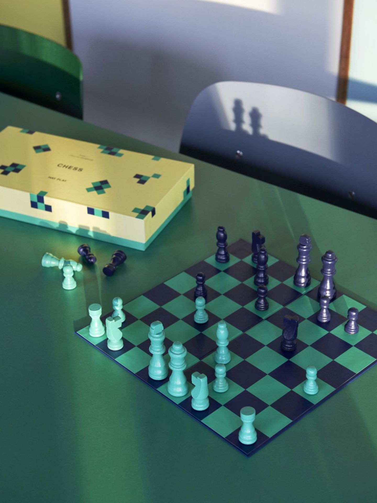 Play Chess Green Hay SINGLE PIECES