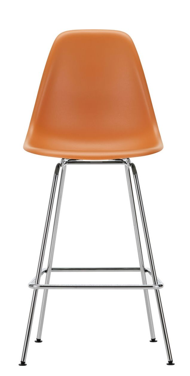 Eames Plastic Bar Stool Medium Vitra