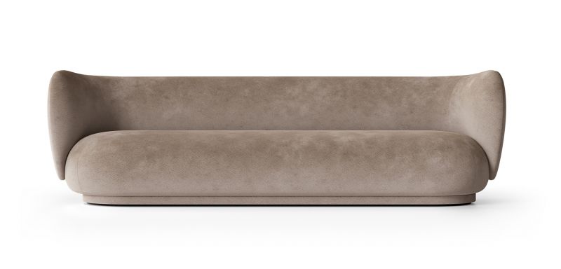 Rico Sofa 4-Seater Faded Velvet Ferm Living