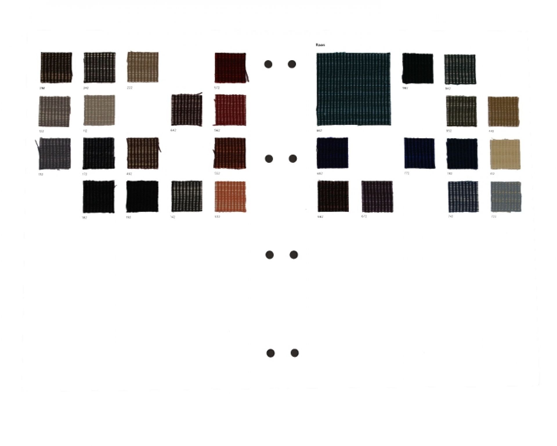 Fabric sample Taas Kvadrat