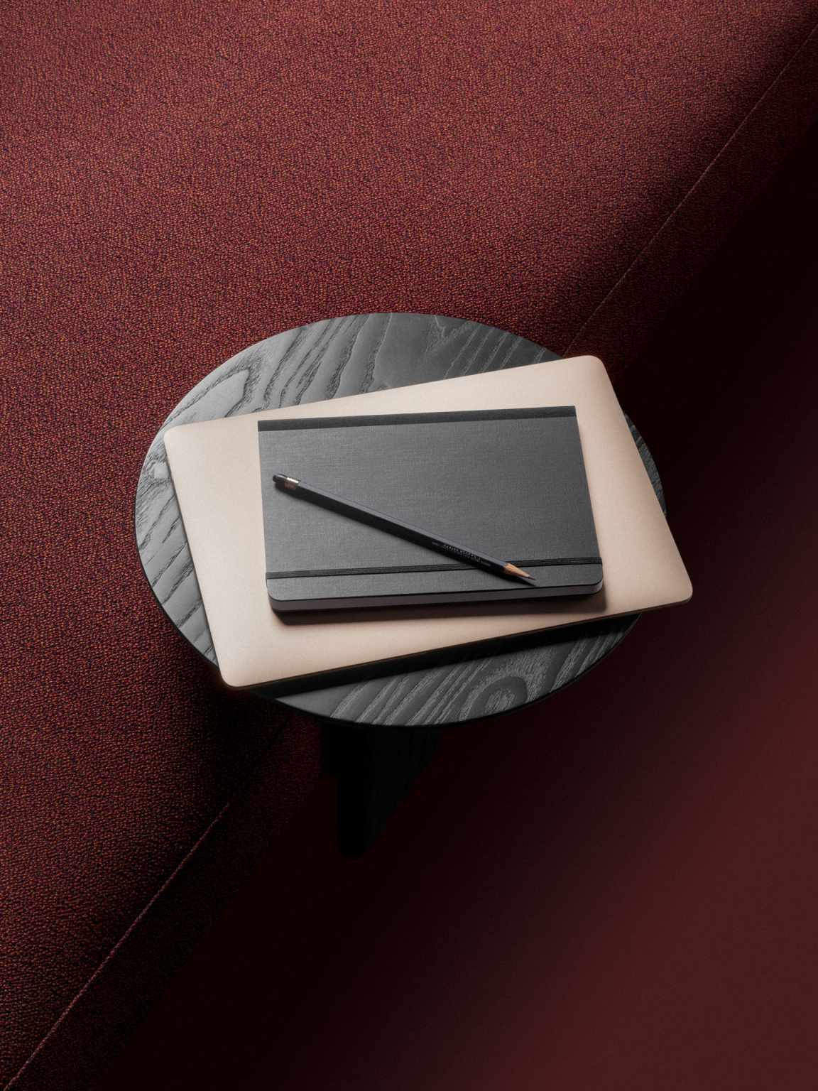 Anagram clip-on table Ø 35 cm round Vitra   