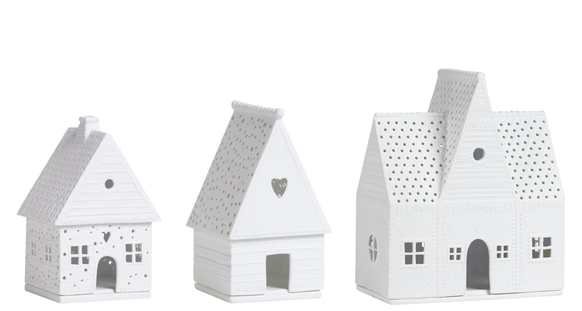 Home Light House Assortment Set of 3 Gingerbread Räder