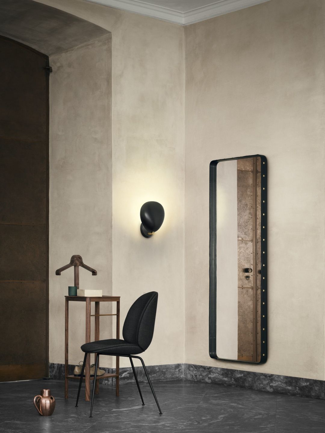 Adnet Rectangular Mirror Large Gubi