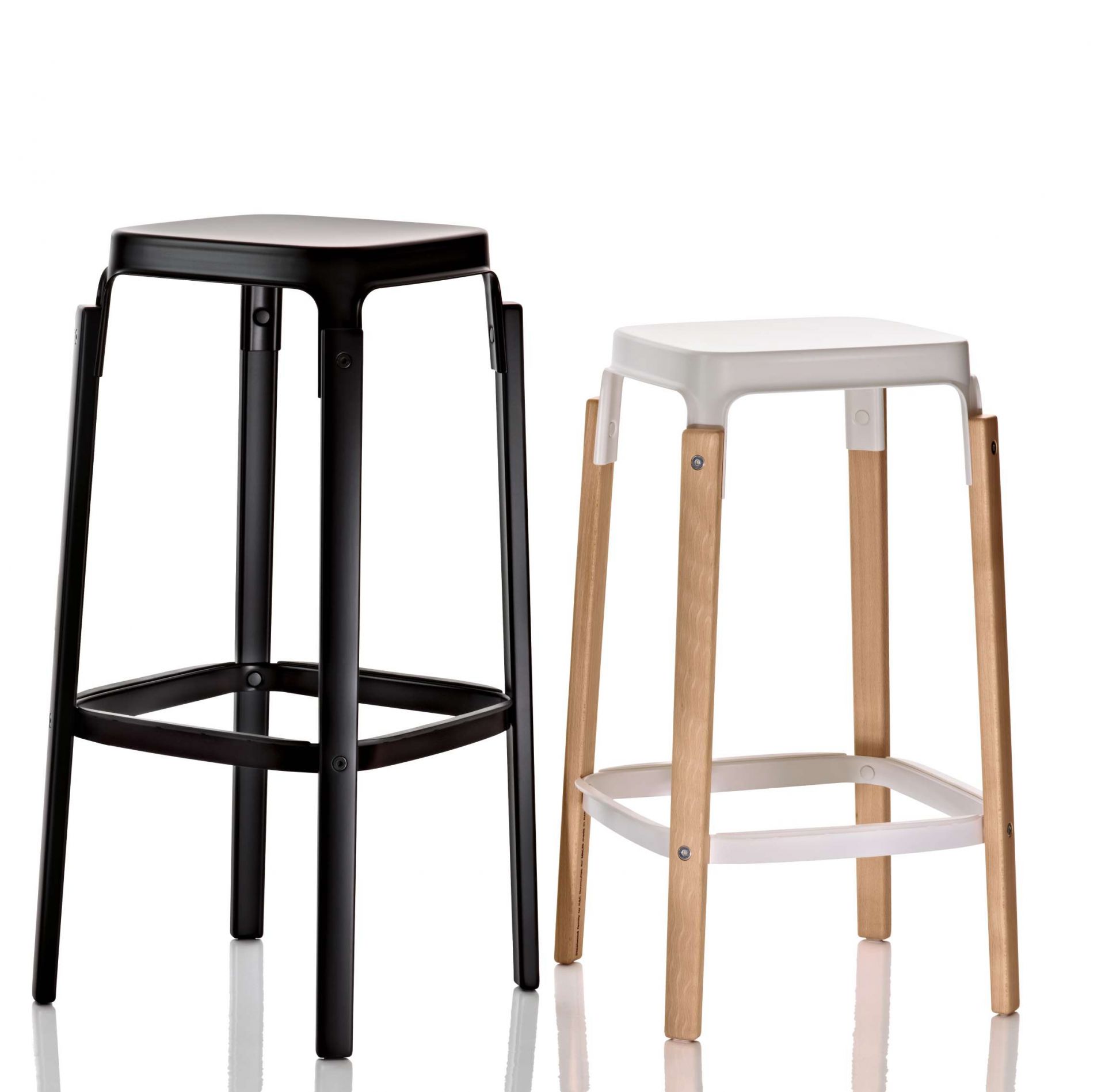 Steelwood Stool H 68 cm Magis