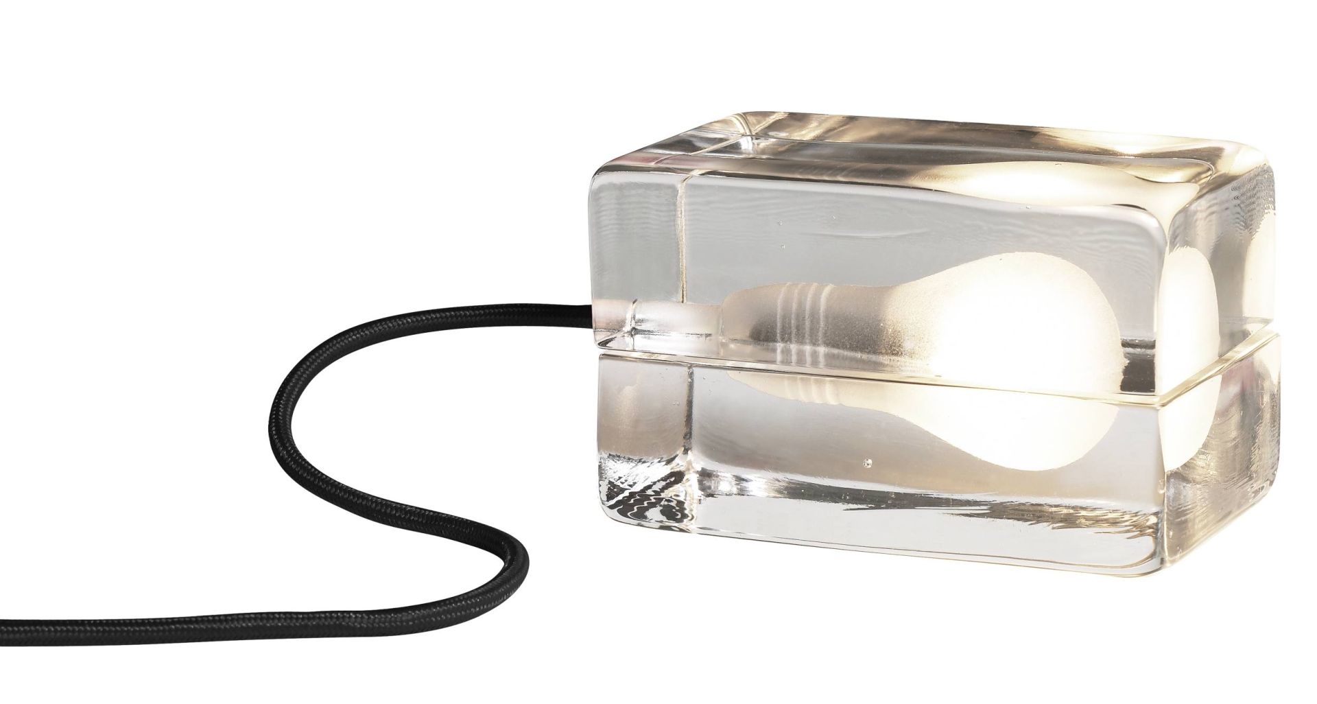 Block Lamp Table Lamp LED Design House Stockholm Black