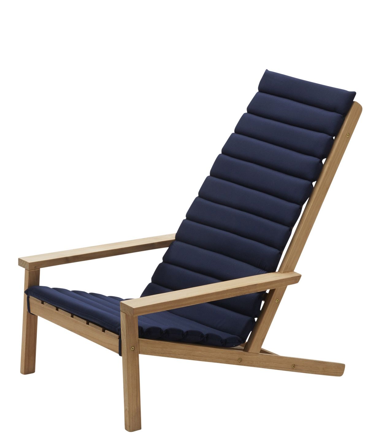 Between Lines seat cushion for outdoor deckchair Skagerak by Fritz Hansen