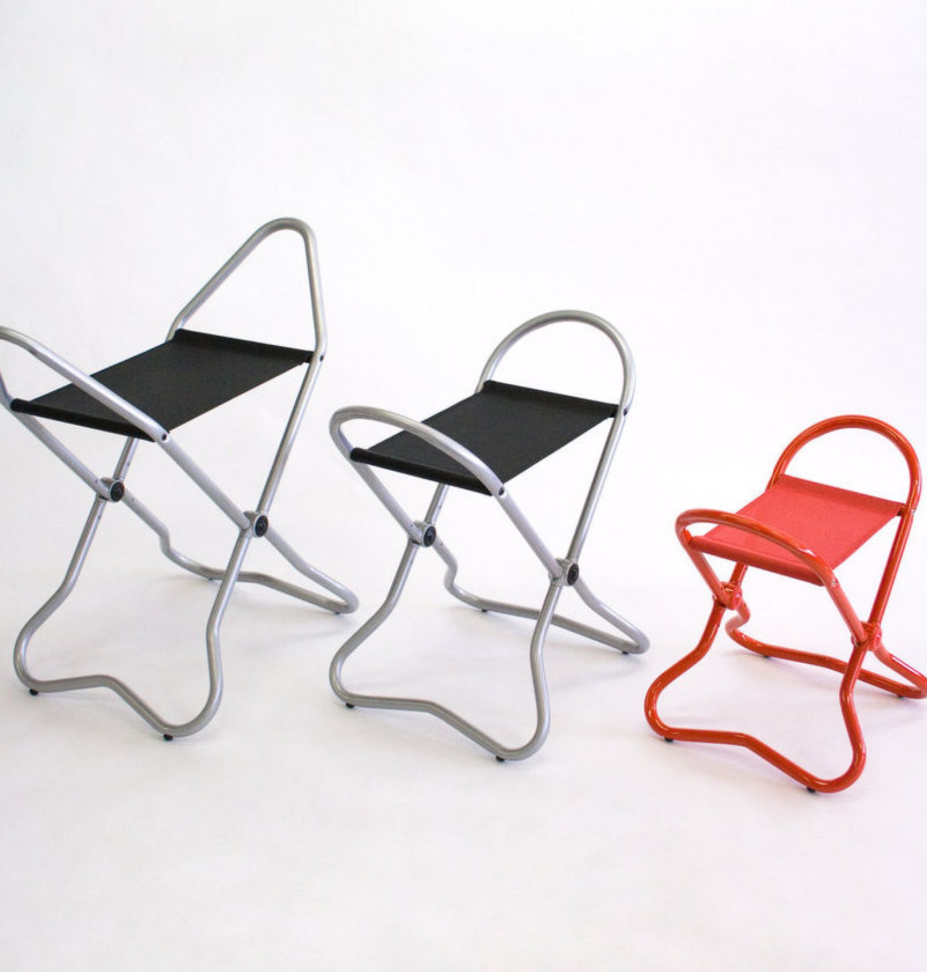 Chicago folding stool Lectus black