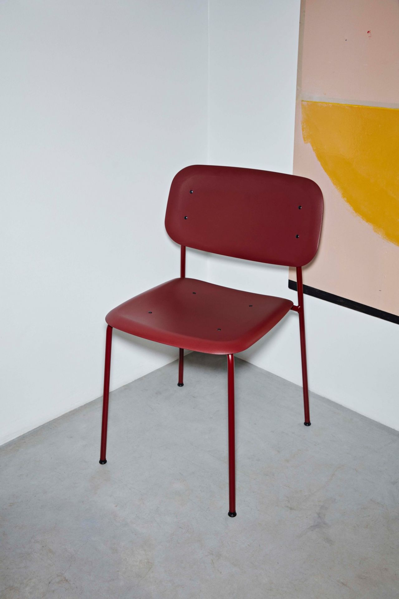 Soft Edge 45 Chair Fall red Hay Soft Edge 45 Chair Fall red Hay