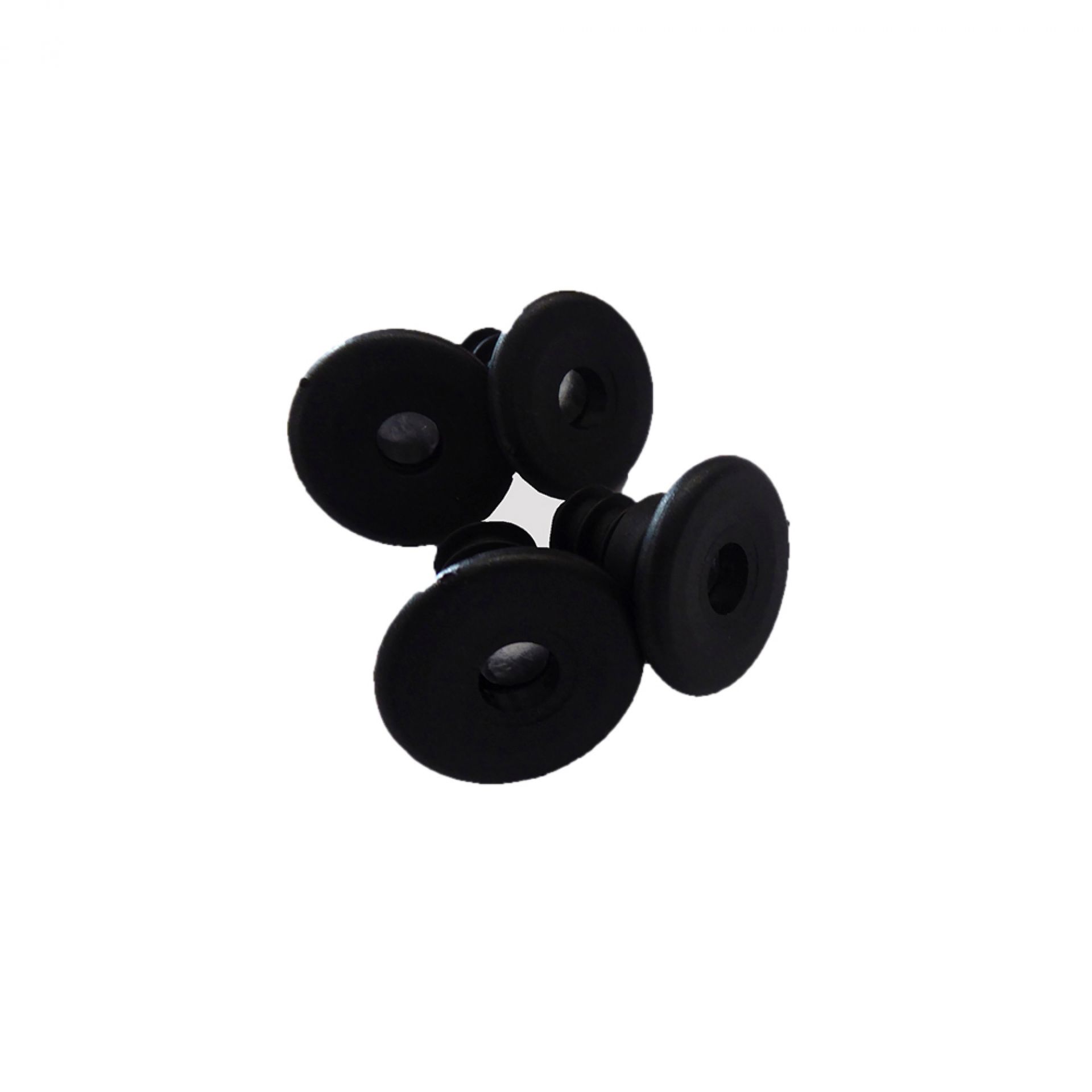 Plastic slides set for Eames Plastic Chair DSX, DAX, DKX, DAL Vitra