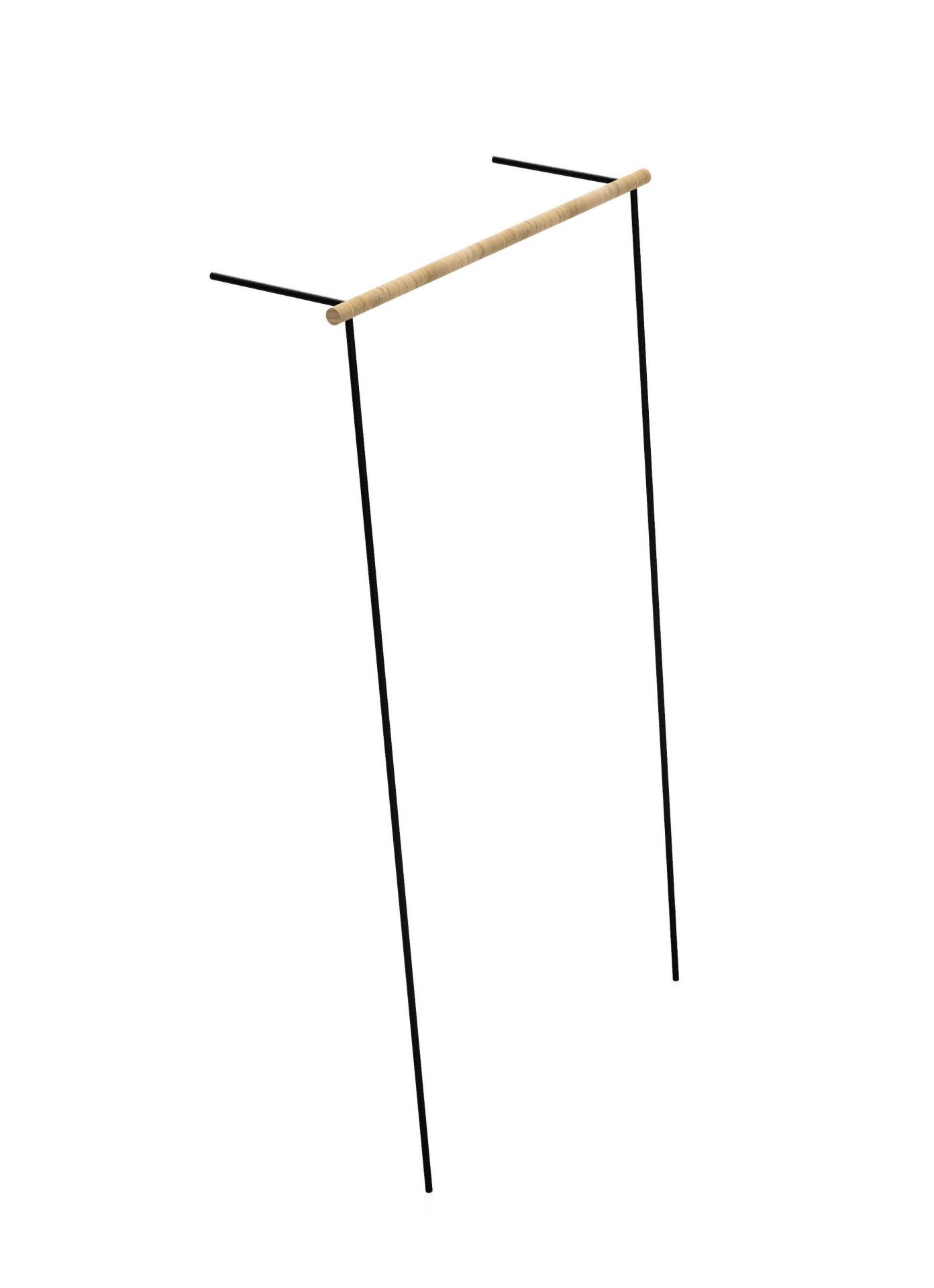 Leanon II leaning coatrack black Roomsafari