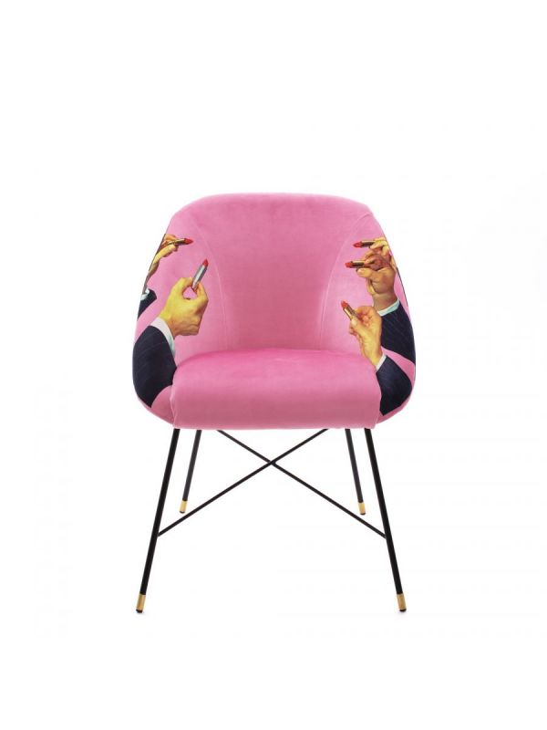 Toiletpaper Padded Chair Seletti