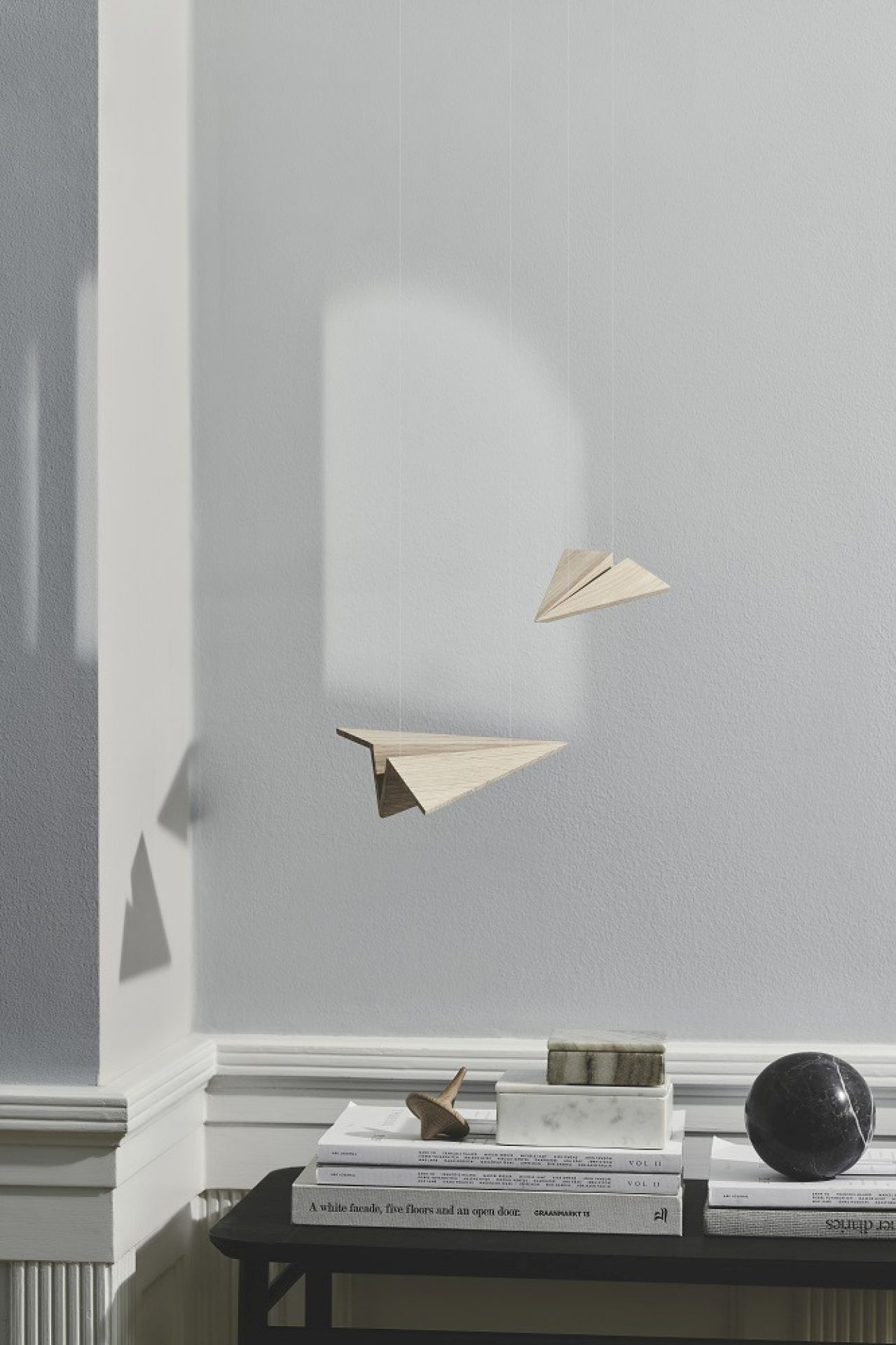 Maverick Paperplane Wooden figure Boyhood large Oak smoked SINGLE PIECES